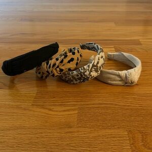 Bundle of 4 assorted madewell knotted headbands